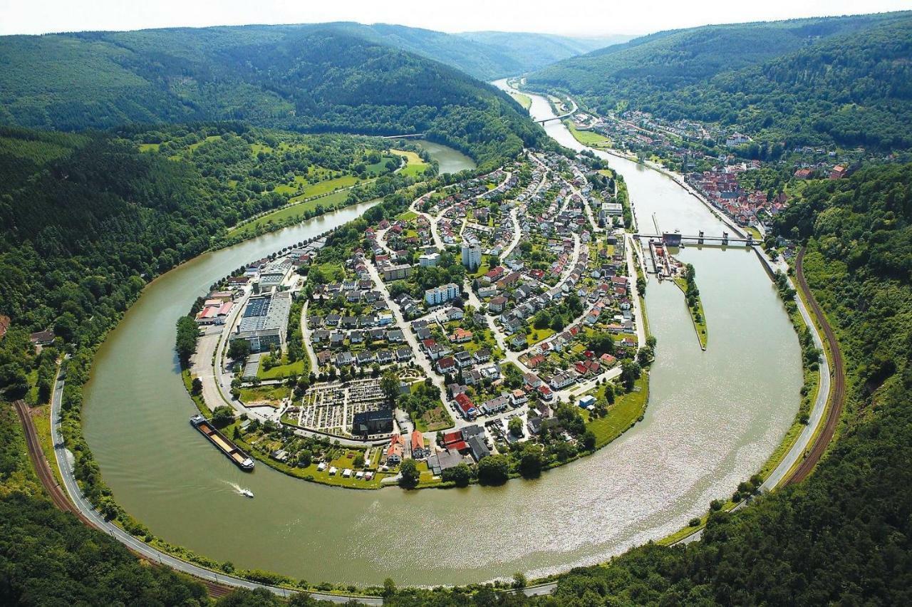 Natur Und Neckarblick Bei Heidelberg Hirschhorn Luaran gambar